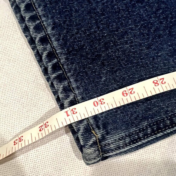 Carhart B14 Flannel Lined Washed Denim Work Dungarees Mens 46/30 Discontinued - Picture 9 of 12